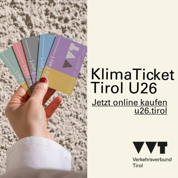 KlimaTicket Tirol U26
