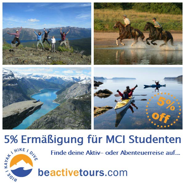 -5% off on adventure trips