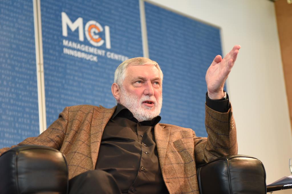 HEUTE: Verleihung der MCI-Ehrenprofessur EU-Kommissar a.D. DI Dr. Franz Fischler