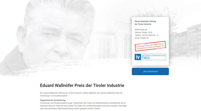Eduard-Wallnöfer-Preis 2022