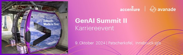 GenAI Summit Innsbruck, 09.10.2024