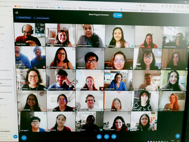 <p>Online Winter Program 2021 © MCI</p>