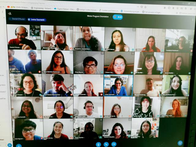 <p>Online Winter Program 2021 © MCI</p>