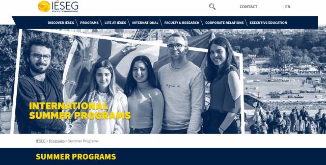 IESEG Summer Program in Paris
