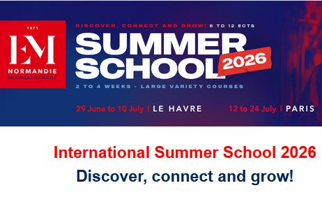 International Summer School 2026 at EM Normandie