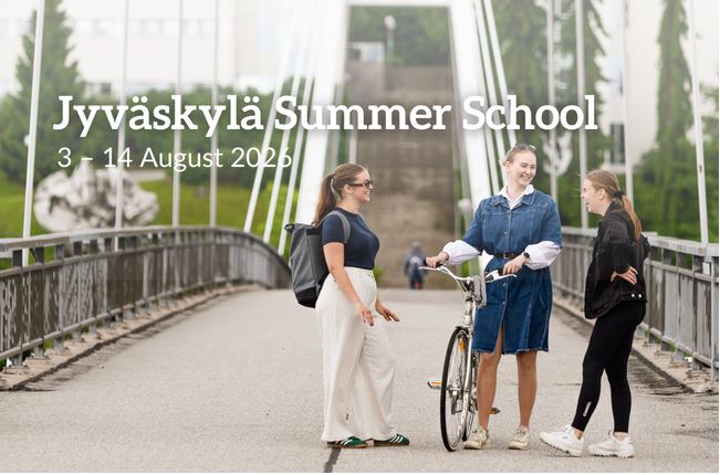 Jyväskylä Summer School 2026 in Finland