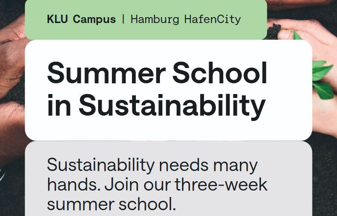 Summer School in Sustainability in Hamburg