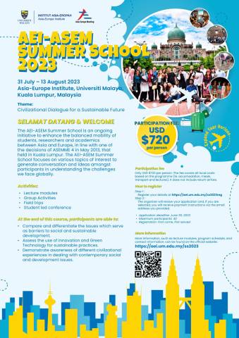 Be spontaneous and enjoy 2 weeks in Malaysia