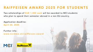Raiffeisen Award 2025 for students