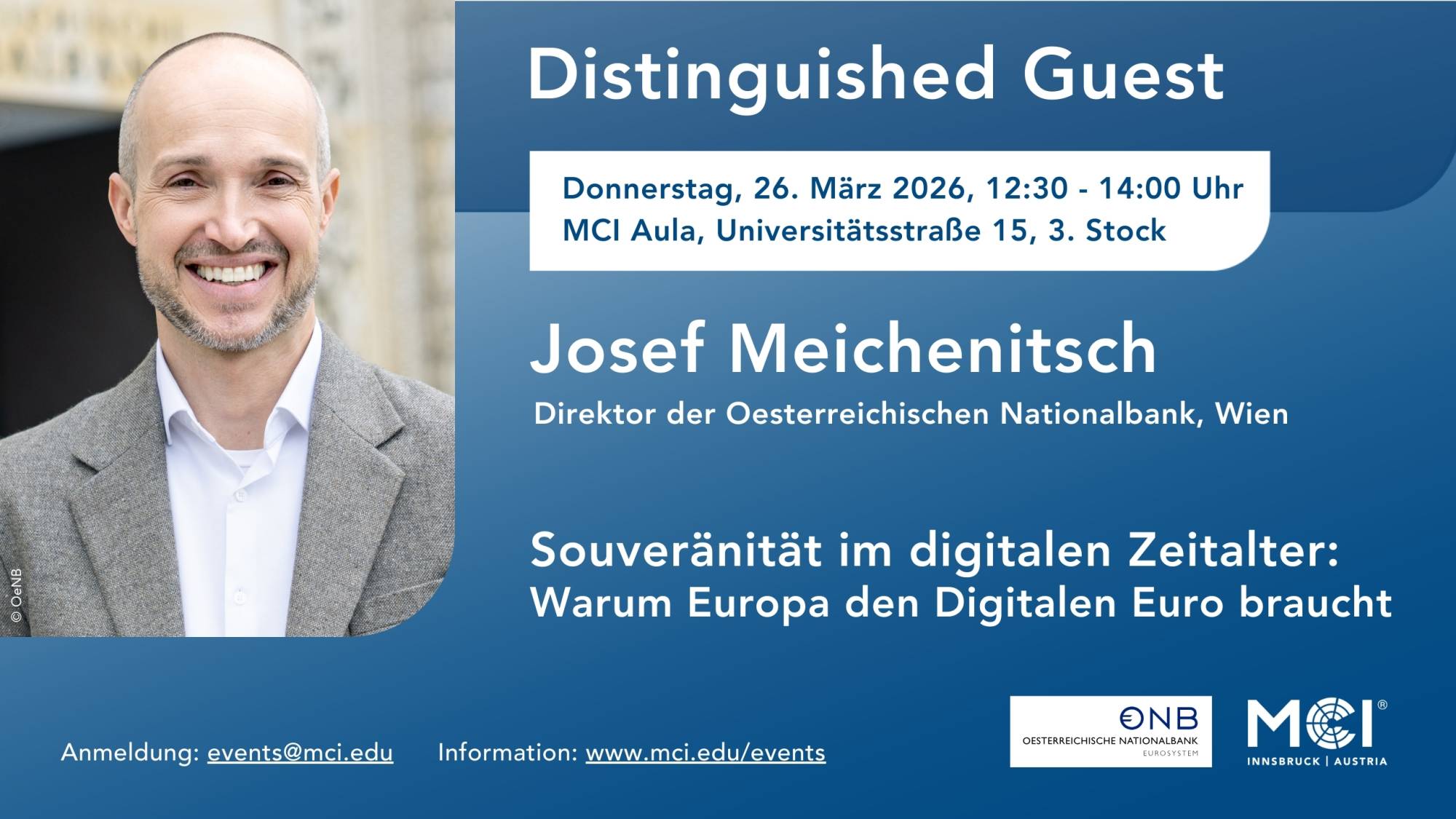 Distinguished Guest | Josef Meichenitsch