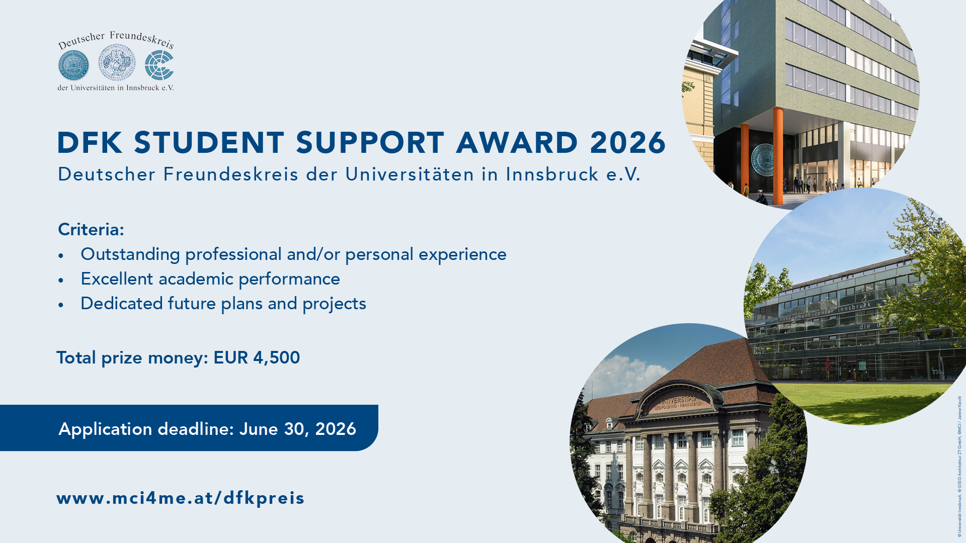 DFK Student Support Award 2026