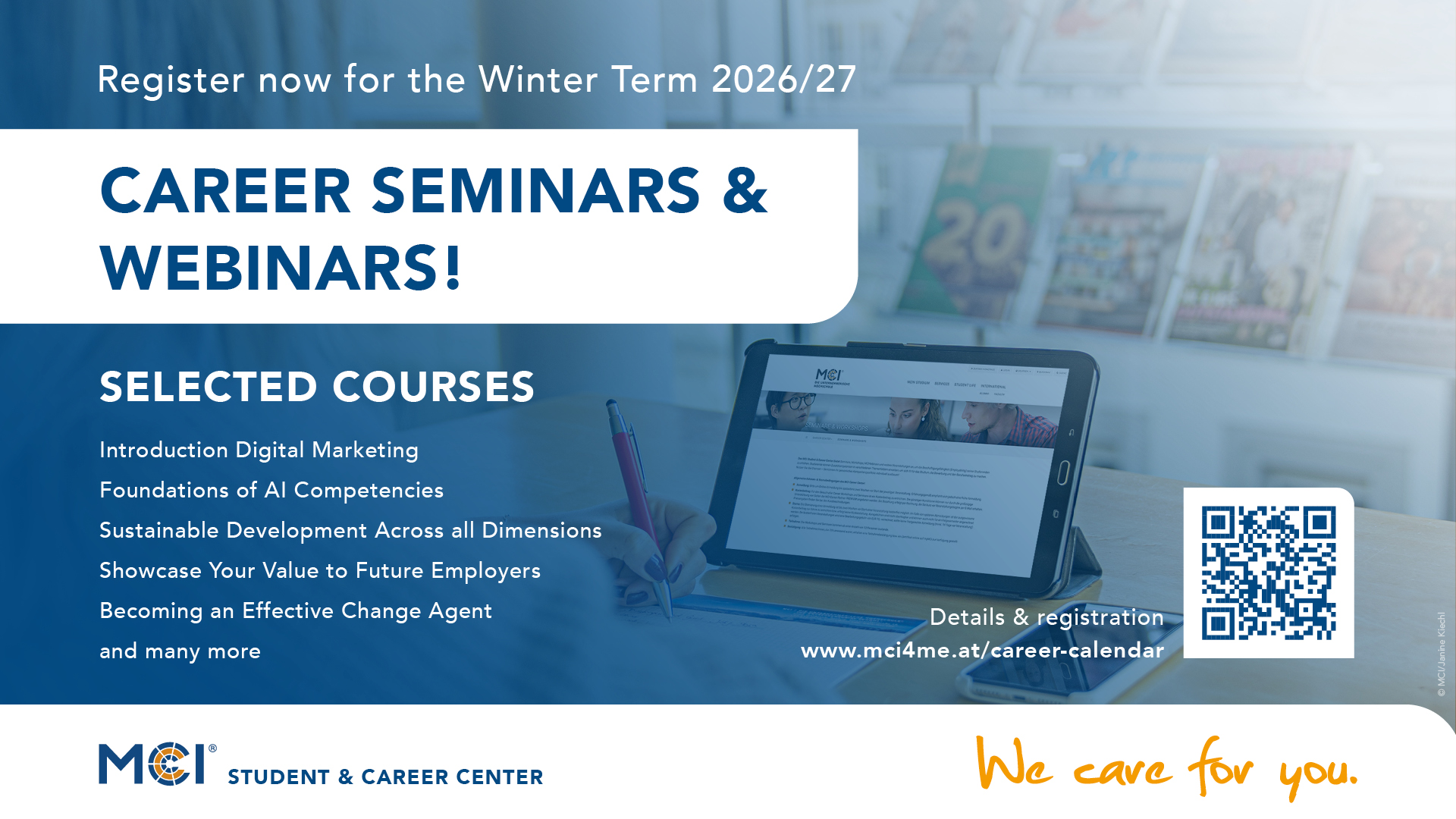 Career Programm WS 2026/27