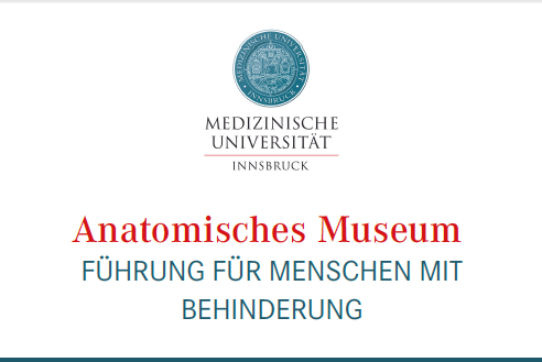 Anatomisches Museum: Führung für Menschen mit Behinderung