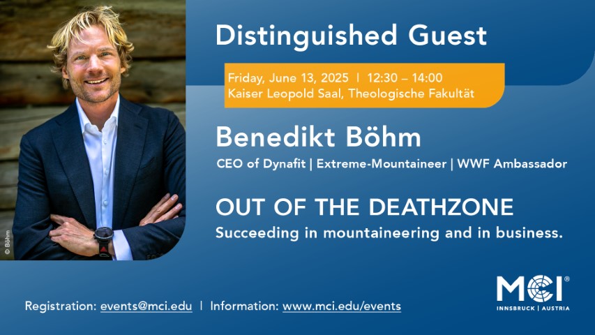 Distinguished Guest | Benedikt Böhm  