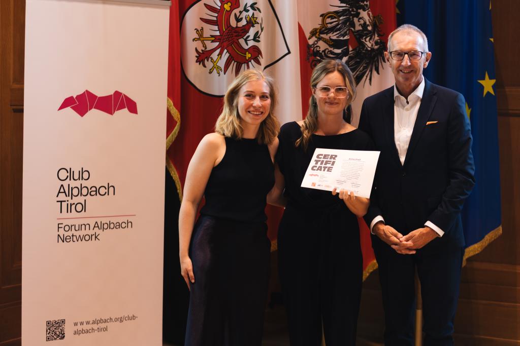 Stipendienfeier - Club Alpbach Tirol 