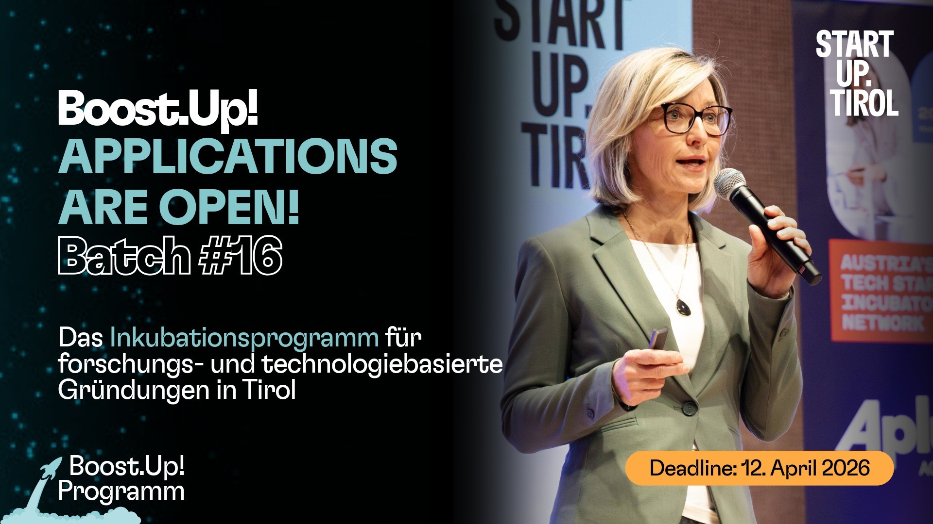 Boost.Up! #Batch16 - Jetzt bewerben