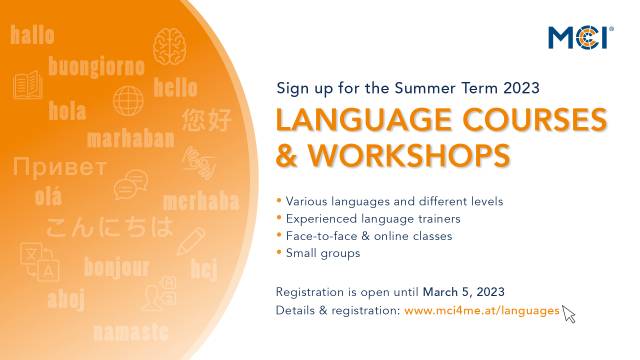 Language Course Program SS 2023