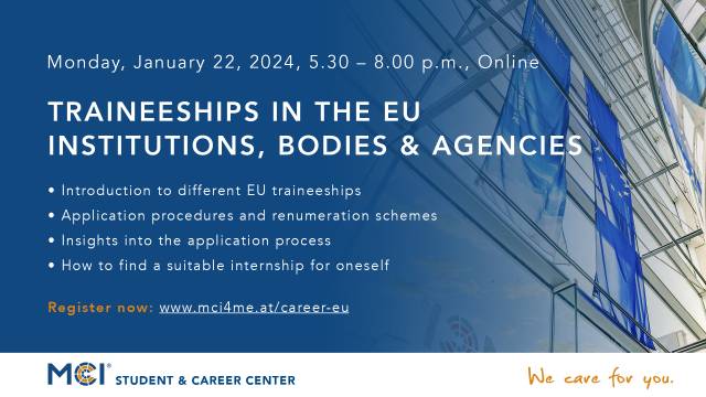 Traineeships in the EU Institutions, Bodies & Agencies