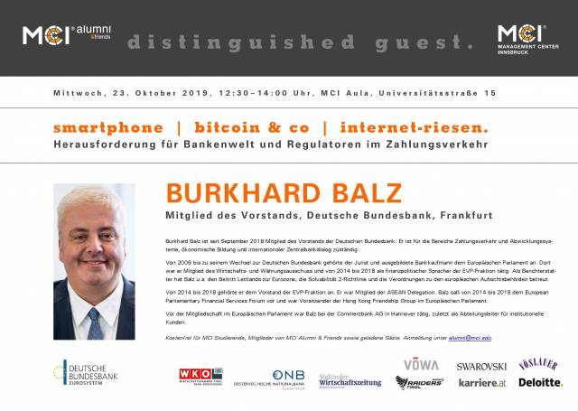 Burkhard Balz am MCI