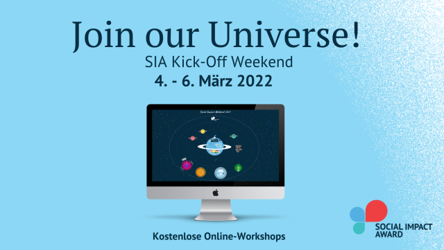 Social Impact Award 2022 Kick-Off Weekend