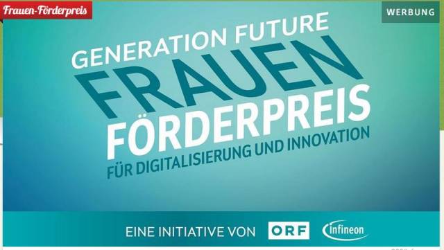 Frauen-Förderpreis für Digitalisierung und Innovation