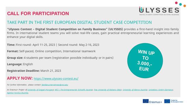 Ulysses Contest 