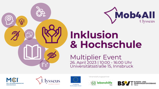 Multiplier Event Mob4All - Inclusion & University