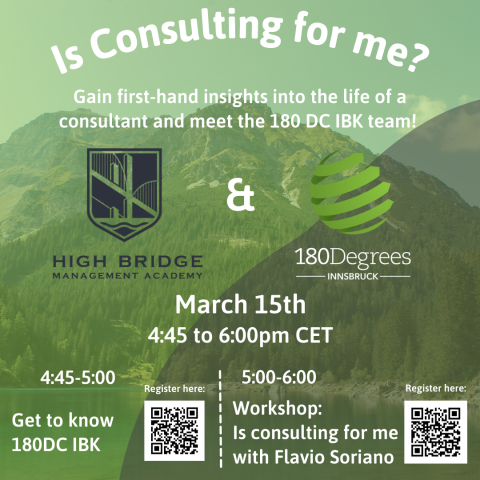 Is consulting for me?