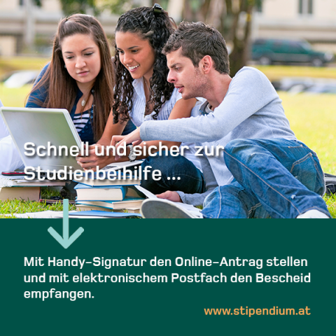 Bekommst Du schon eine Studienbeihilfe/Stipendium? 