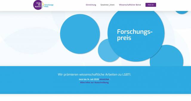 Pride Biz Forschungspreis 2020