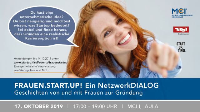 FRAUEN.START.UP! Ein NetzwerkDIALOG