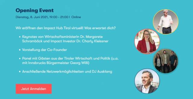 Der Impact Hub Tirol kommt