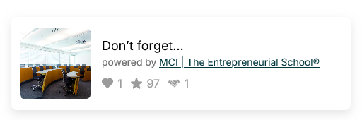Dont forget