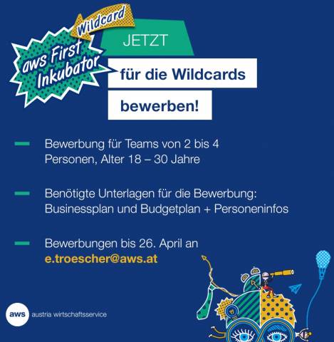aws First Inkubator: Wildcard-Bewerbung für das aws First Start-up Lab 2021