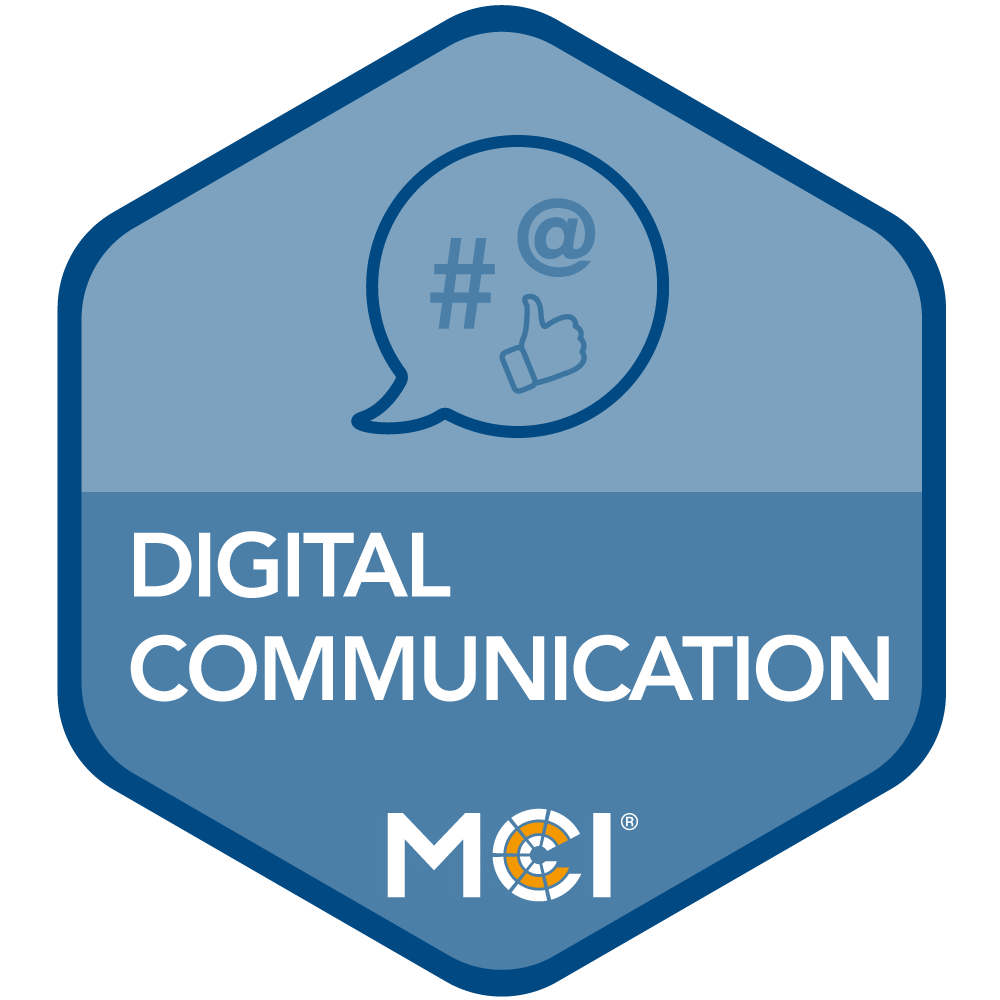 Badge Icon Digital Communication