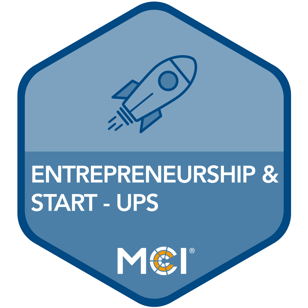 Badge Icon Entrepreneurship & Start-ups
