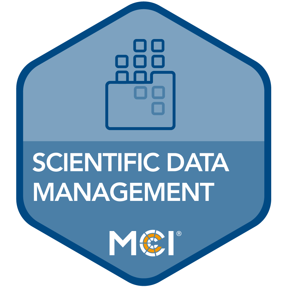 Badge Icon Scientific Data Management