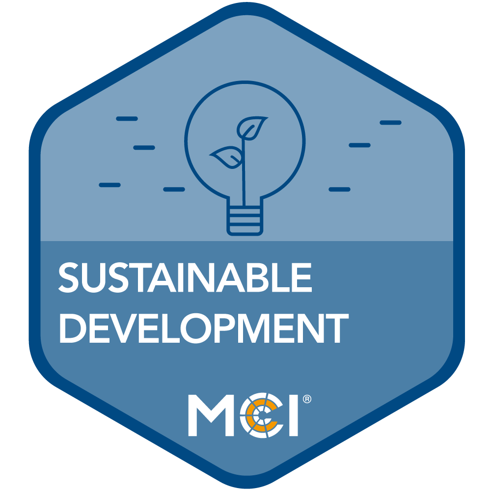 Badge Icon Sustainable Development