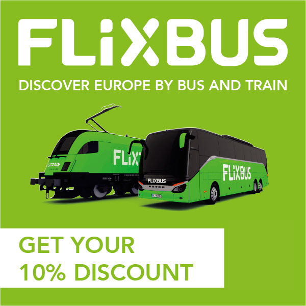 Get your 10 % Flixbus discount